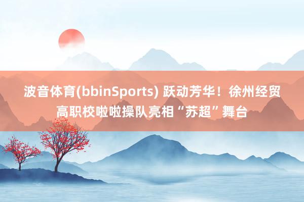 波音体育(bbinSports) 跃动芳华！徐州经贸高职校啦啦操队亮相“苏超”舞台